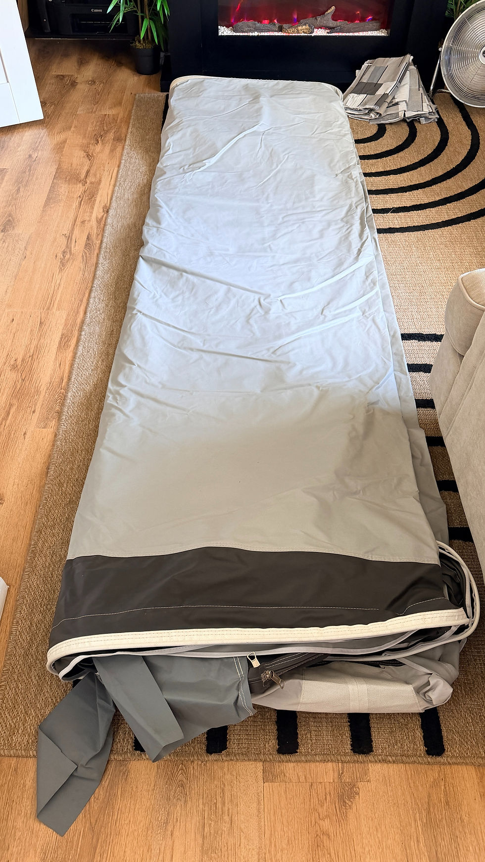 Thumbnail: Dorema Garda 240 Seasonal Caravan Awning Size 19 Fibre Tech Frame -Used