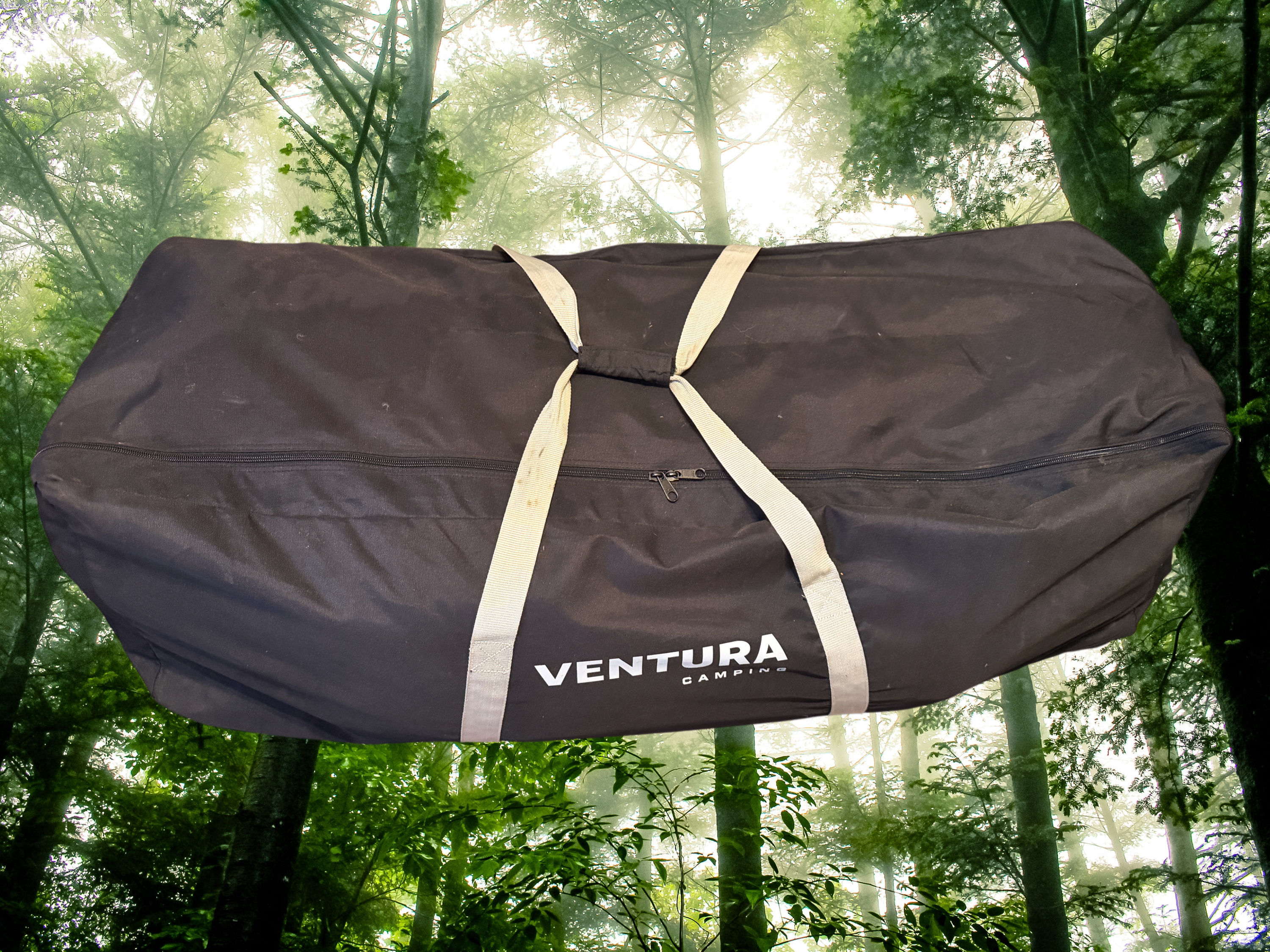 Ventura Pacific D250 A925 G16 911–935cm full caravan awning with Prenox steel frame