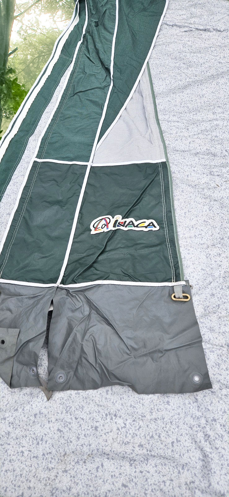 Inaca Palma Size 6 775–800cm full caravan awning with lightweight alloy frame