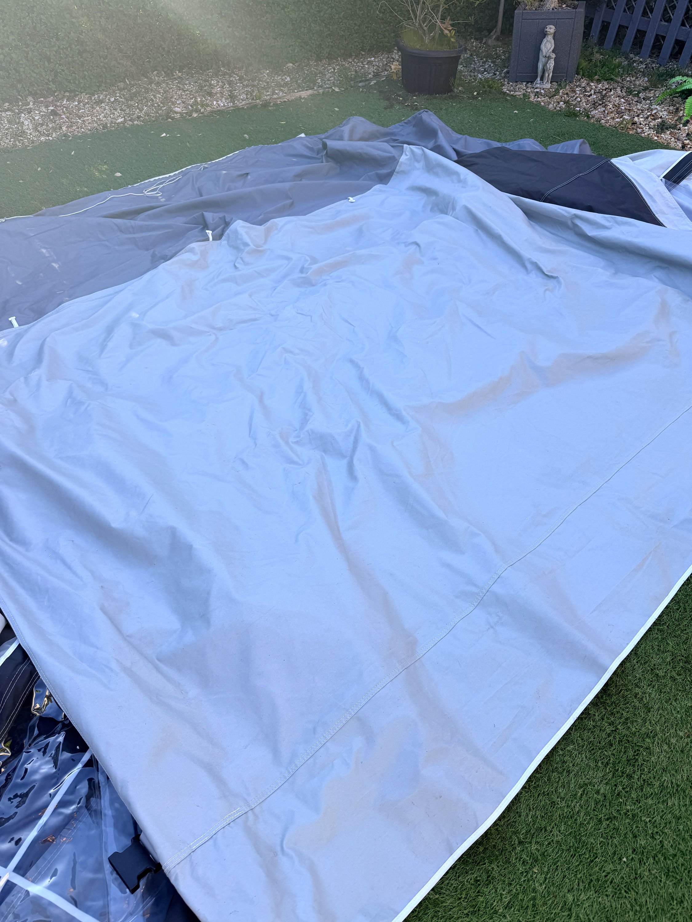 Dorema Challenger No 2 Tall (upto 275cm) Motorhome Drive Away Awning Steel -Used