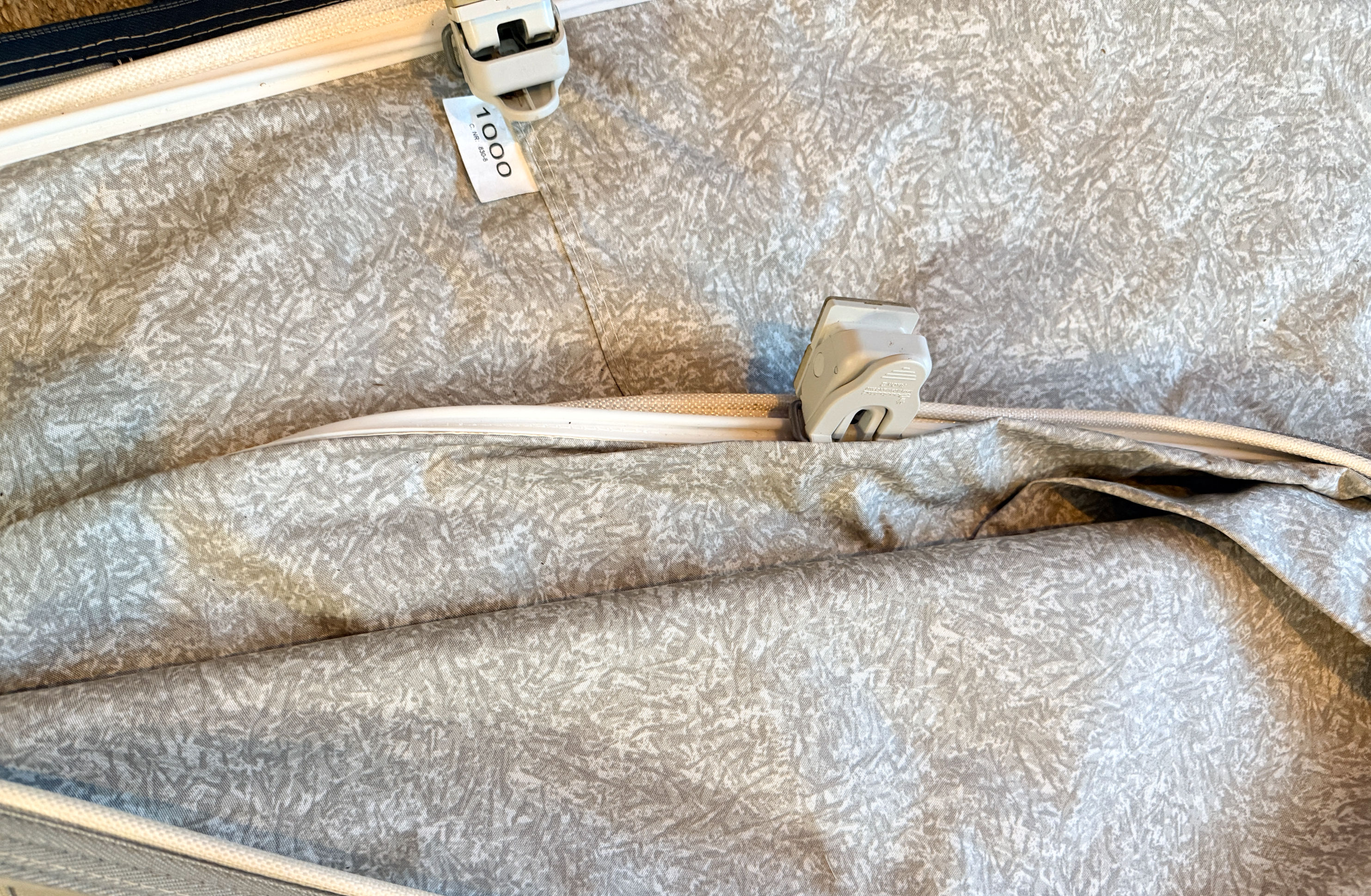 Isabella Ambassador Sky Tweed 1000cm Size 14 caravan awning CarbonX frame