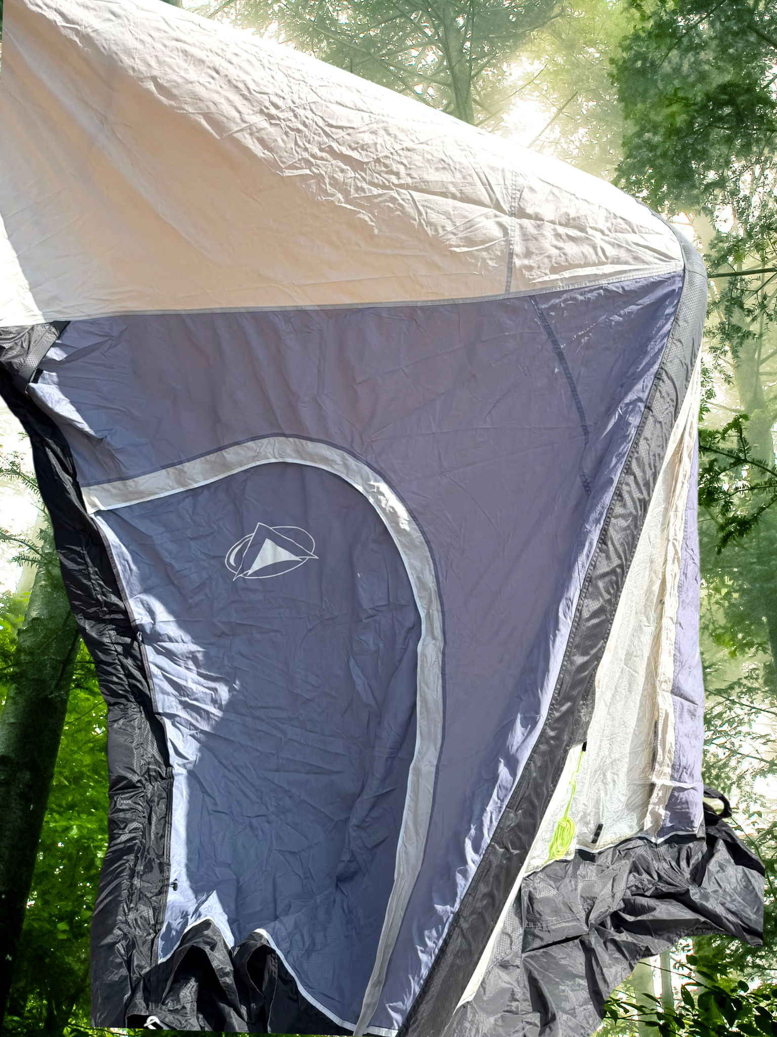 SunnCamp Swift 260 AIR inflatable caravan porch awning with pump and curtains