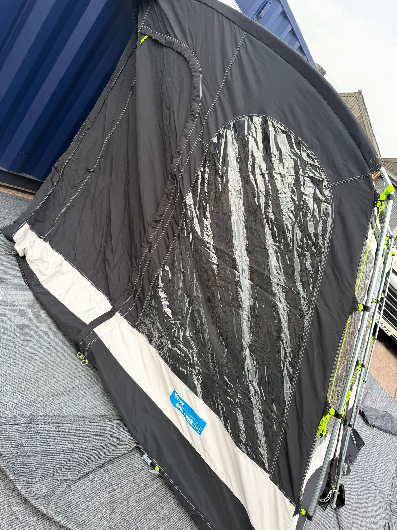 Kampa Dometic Rally Pro 260 Poled Caravan Porch Awning