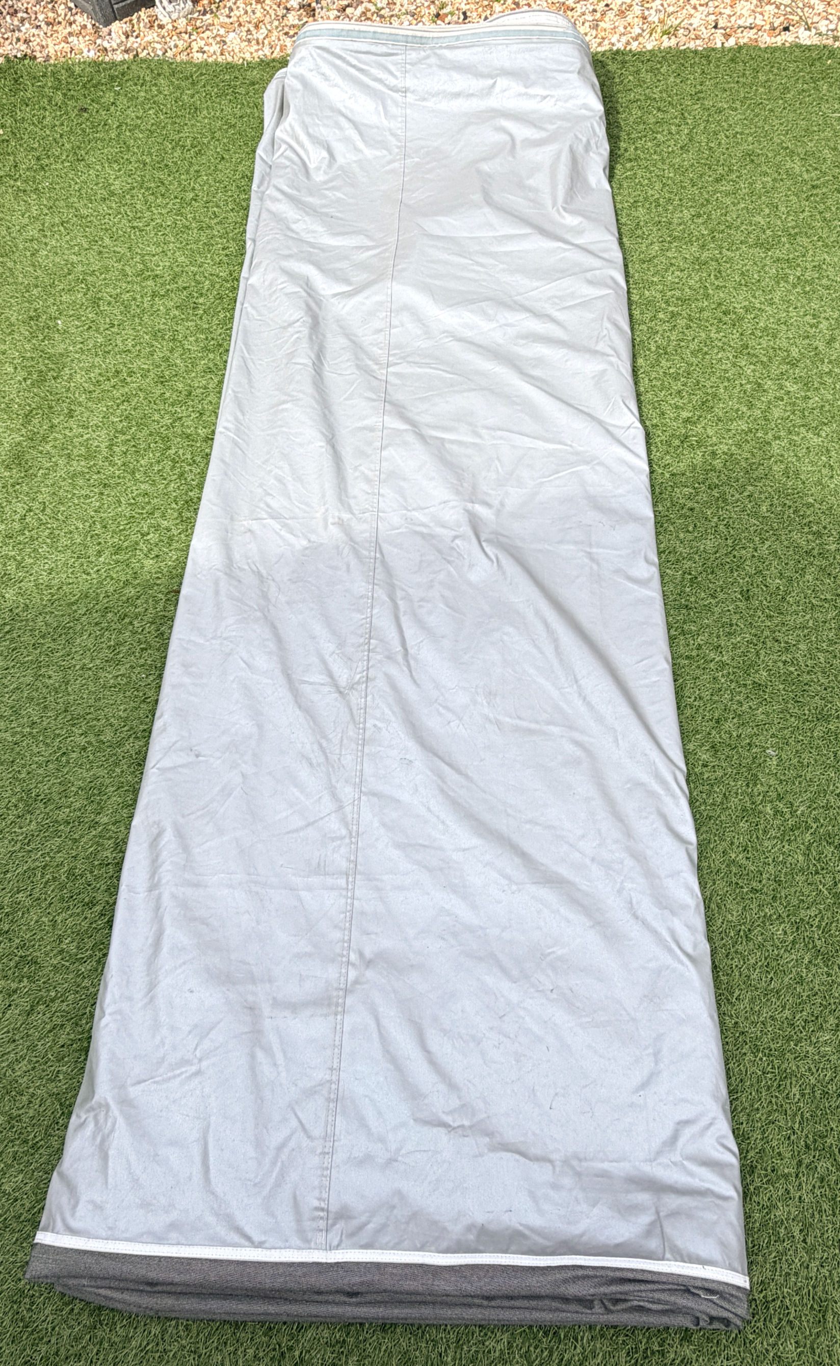 Inaca Sands 250 Size 17 grey silver caravan awning with fibre frame