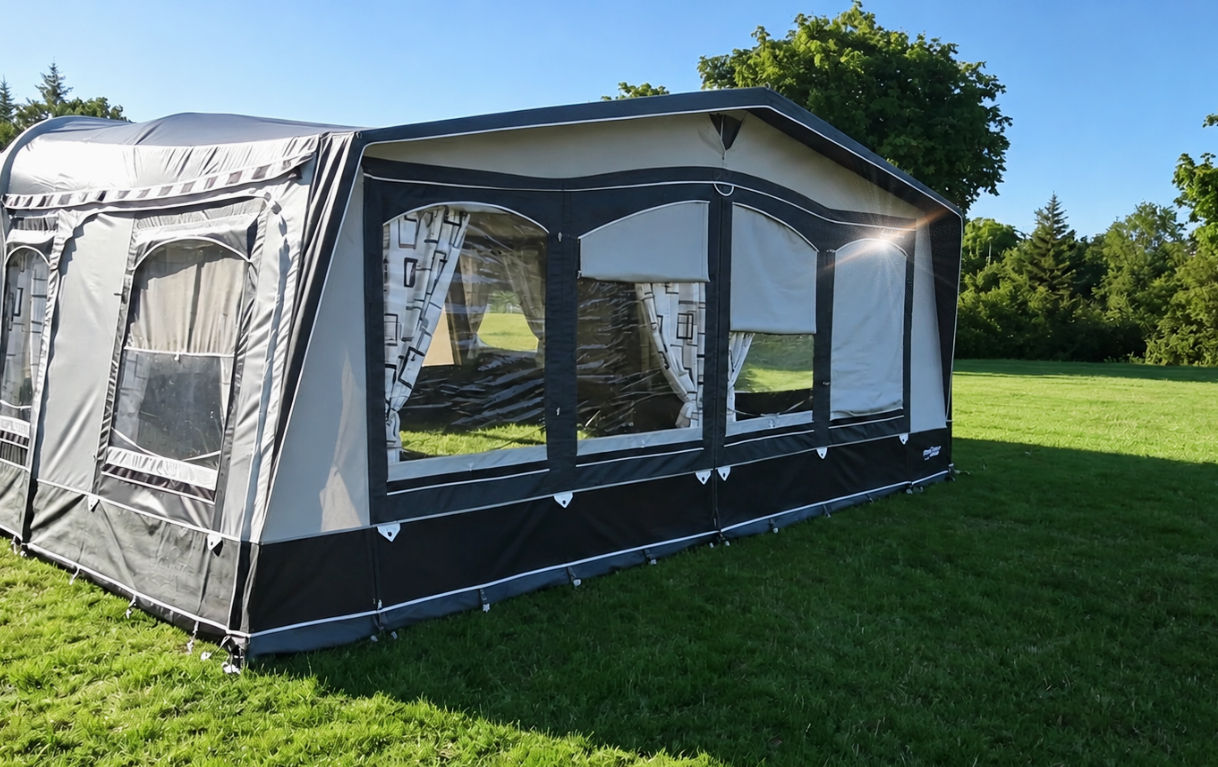 Camptech Buckingham DL Size 17 1050–1075cm 3m seasonal caravan awning
