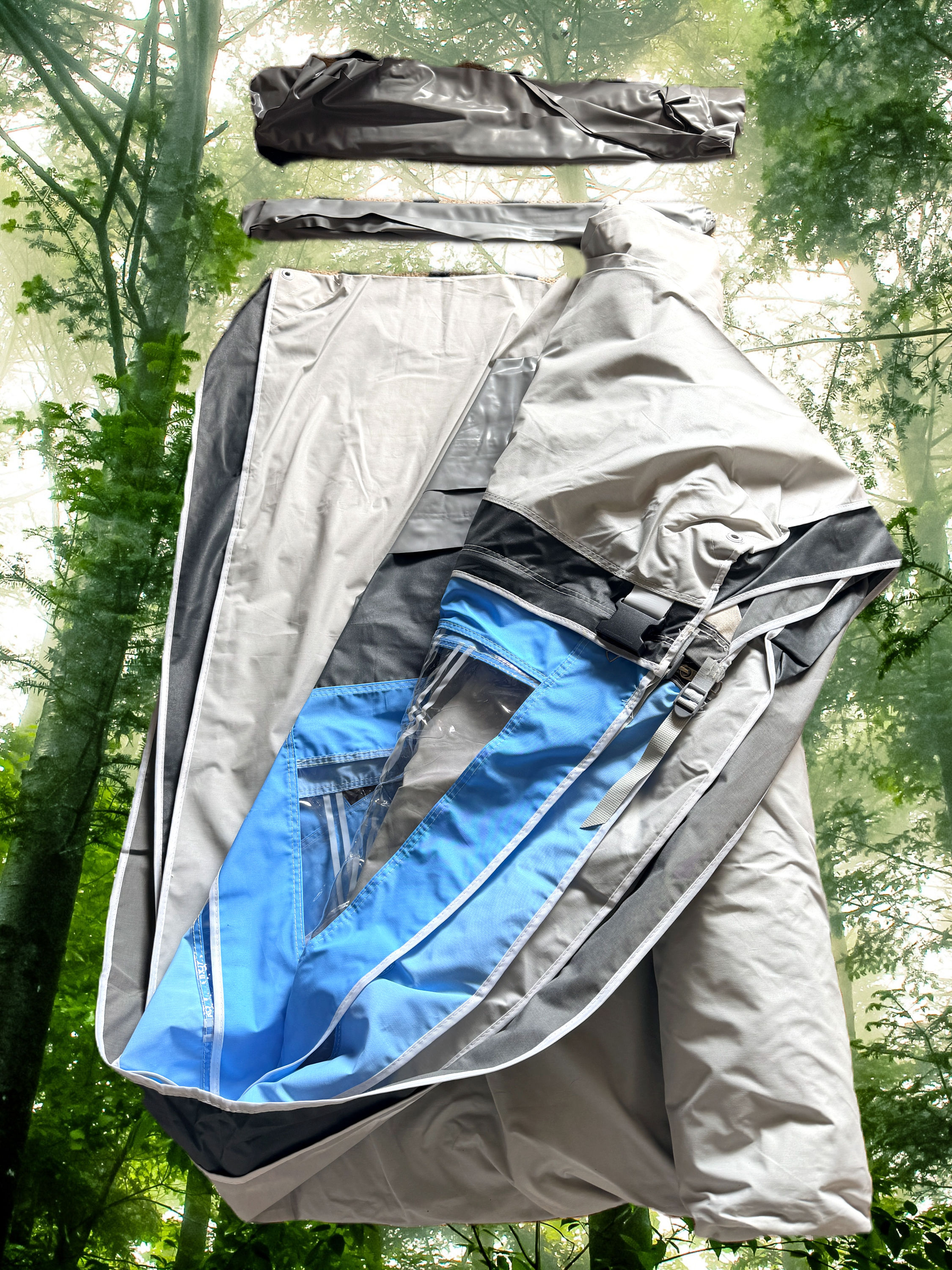 Dorema Panorama Size 15 1000-1025cm sun canopy with aluminium frame