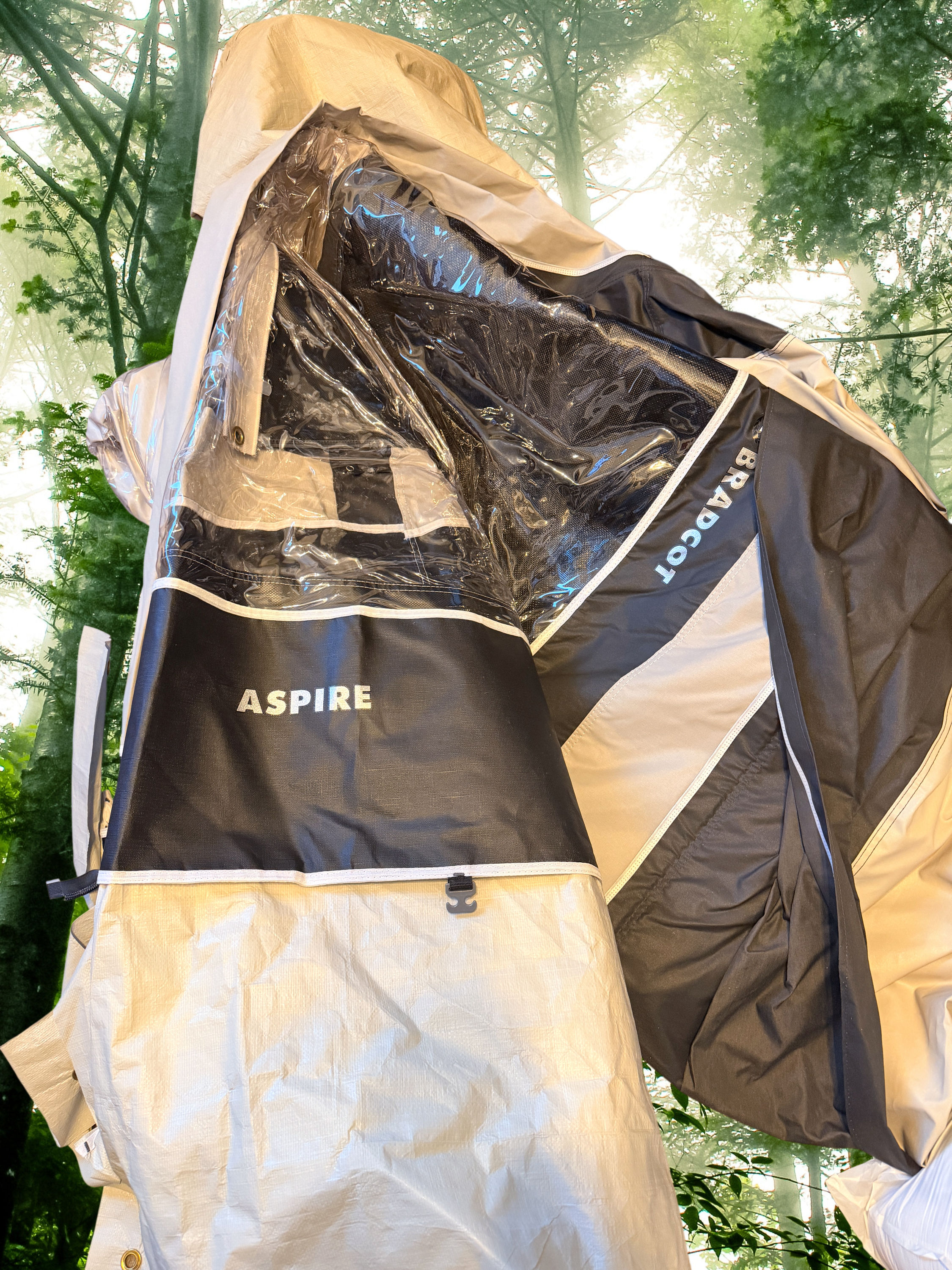 Bradcot Aspire Size 11 900–925cm charcoal EX-DEMO full caravan awning