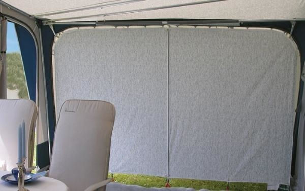 Isabella Annexe Tall cotton partition wall privacy divider fitted between caravan awning and annexe