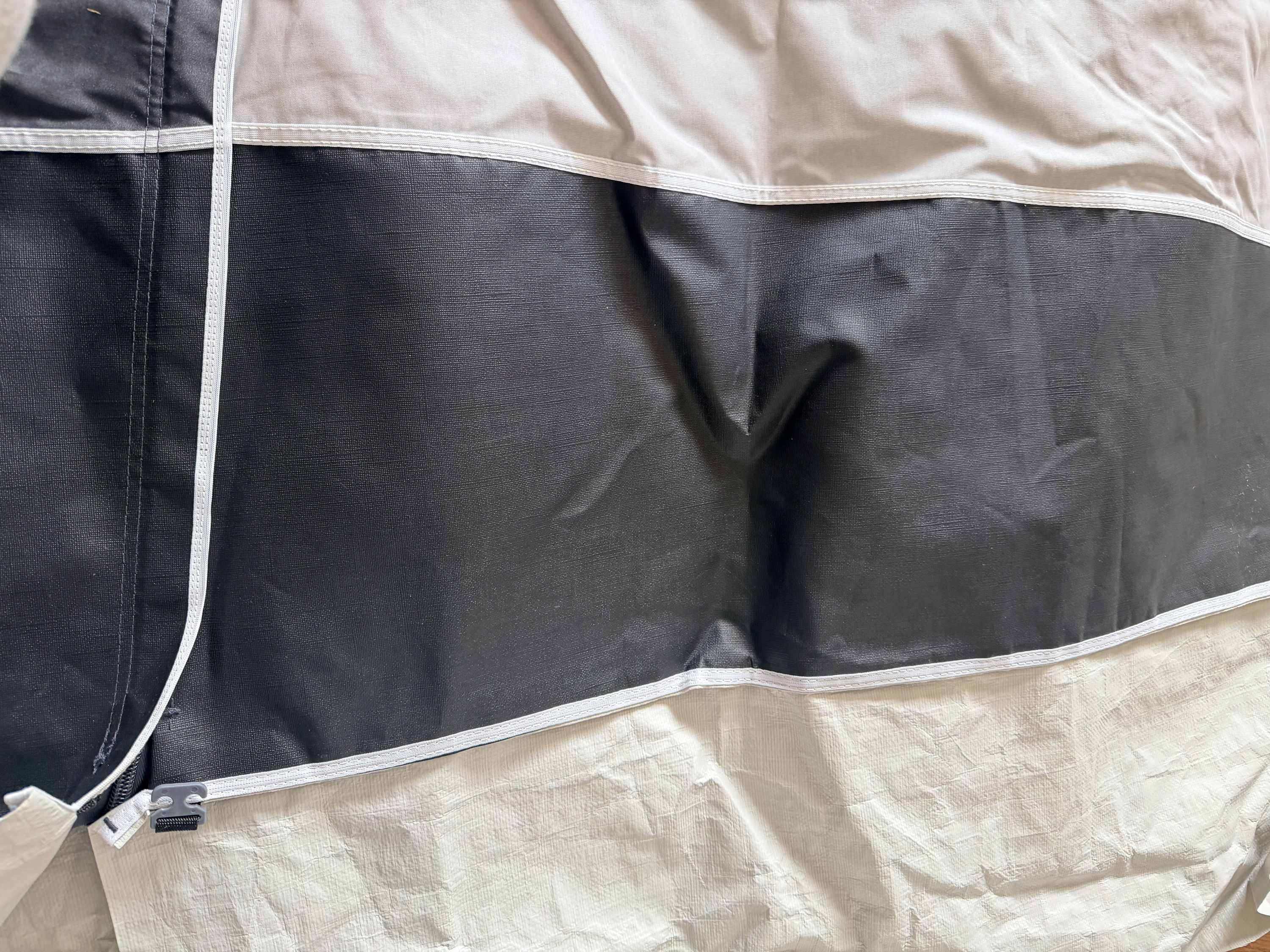 Bradcot Aspire Size 11 900–925cm charcoal EX-DEMO full caravan awning
