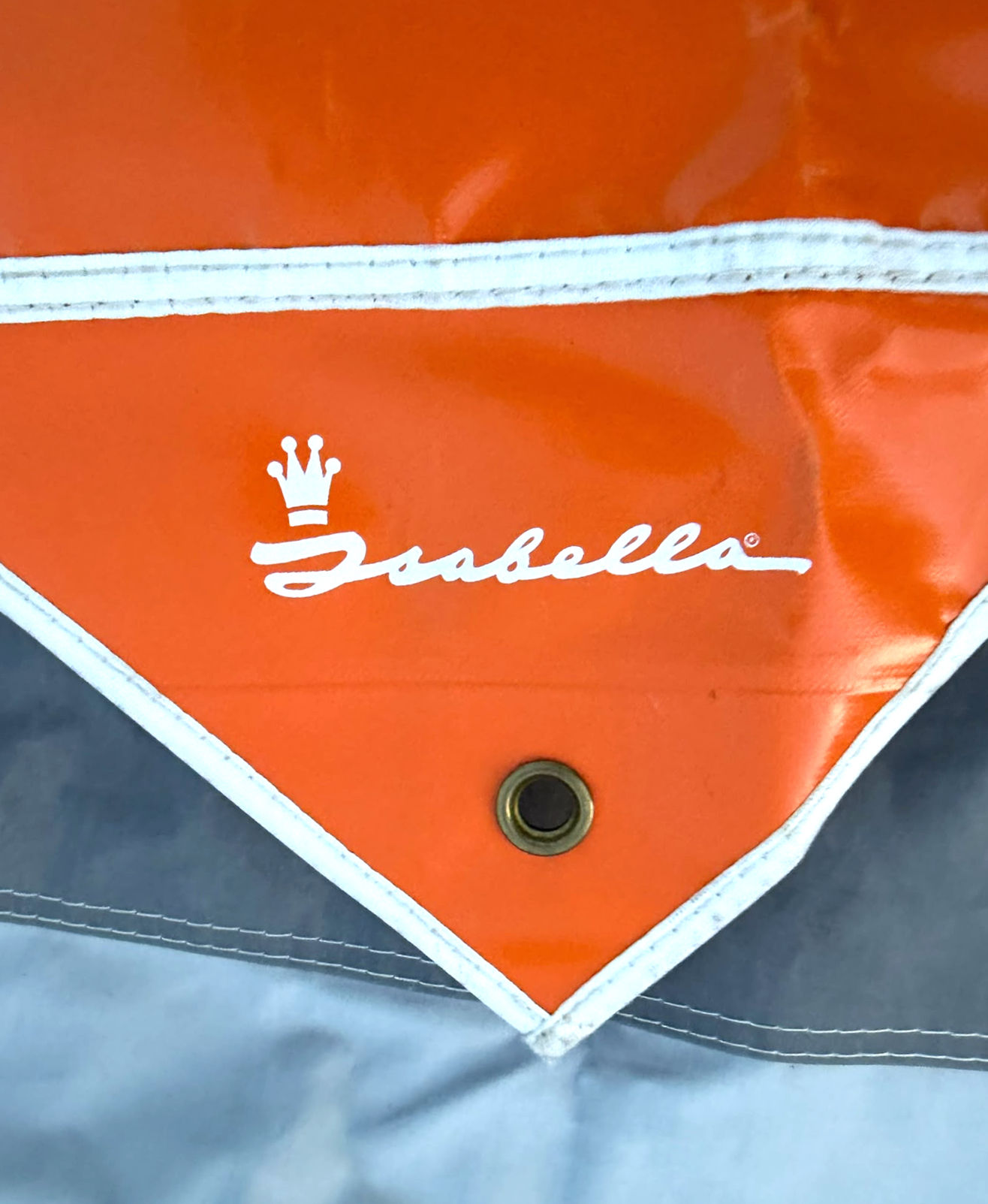 Isabella Shadow 240 caravan sun canopy with Carbon X frame