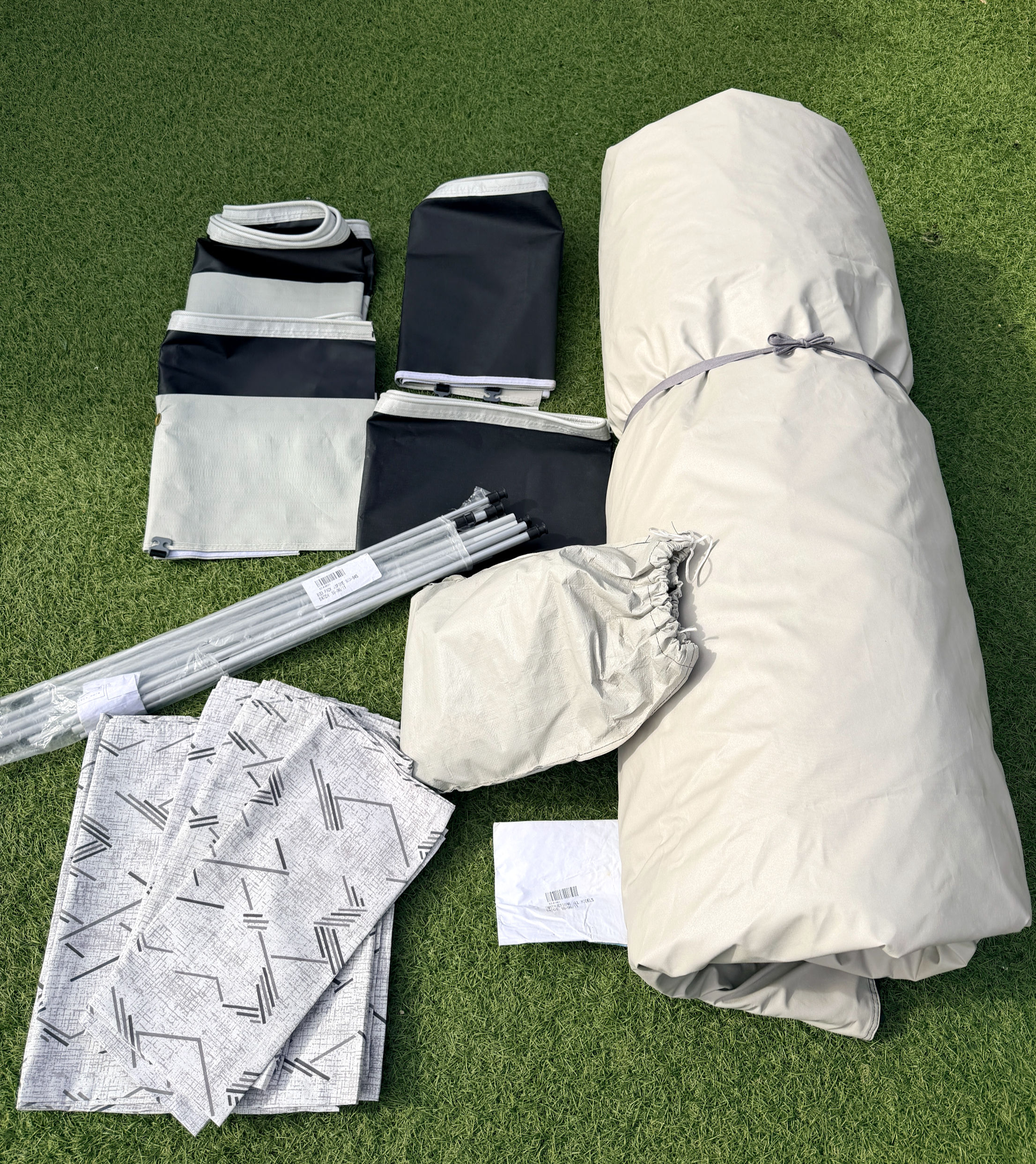 Bradcot Aspire Size 11 900–925cm charcoal EX-DEMO full caravan awning