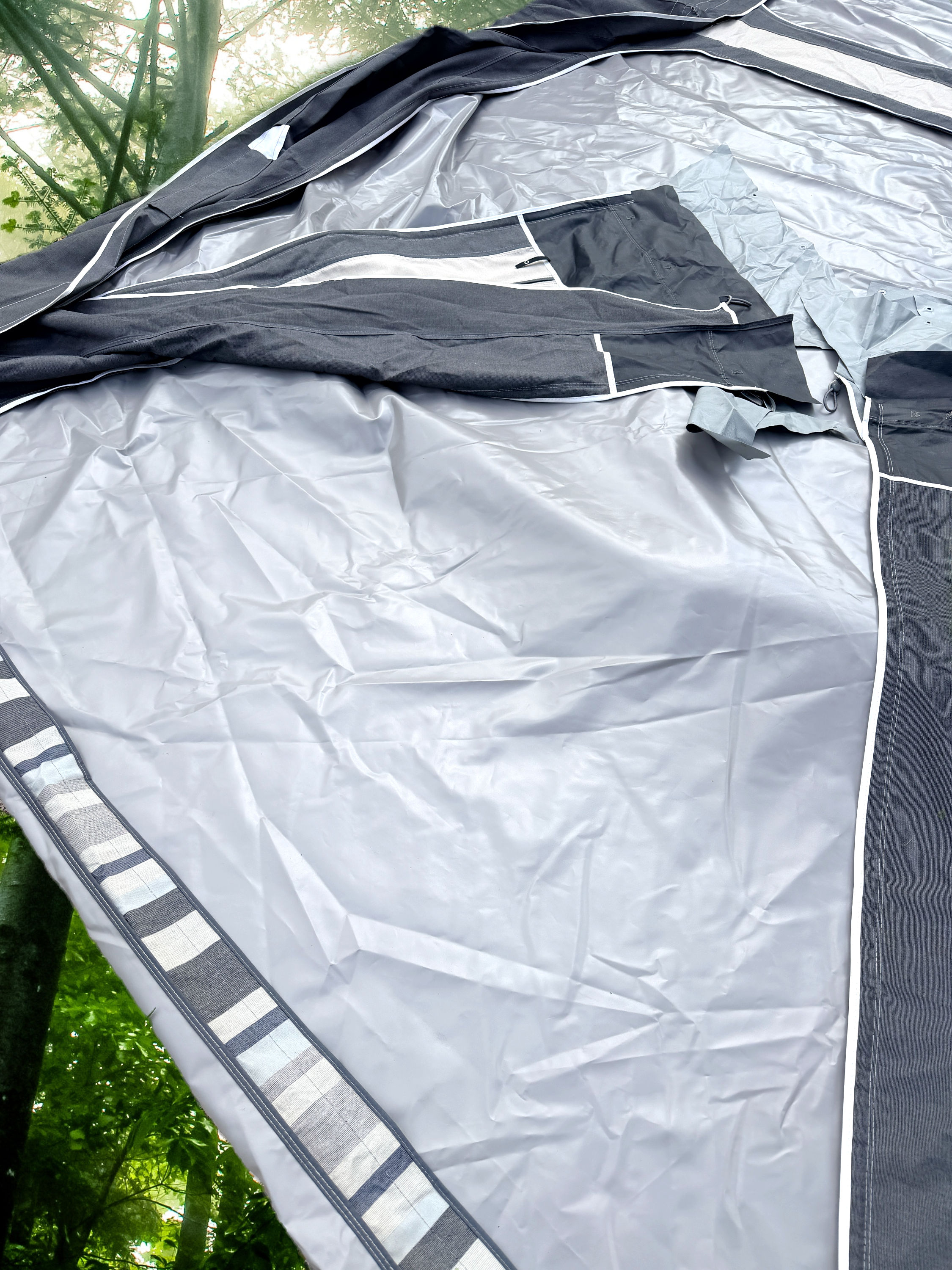 2026 Isabella Nordic 240 G19 1025cm full caravan awning with Zinox MegaFrame