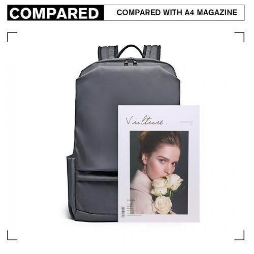 Miniatura: E6913 - Kono Water Resistant Travel Backpack with USB Charging Port - Grey