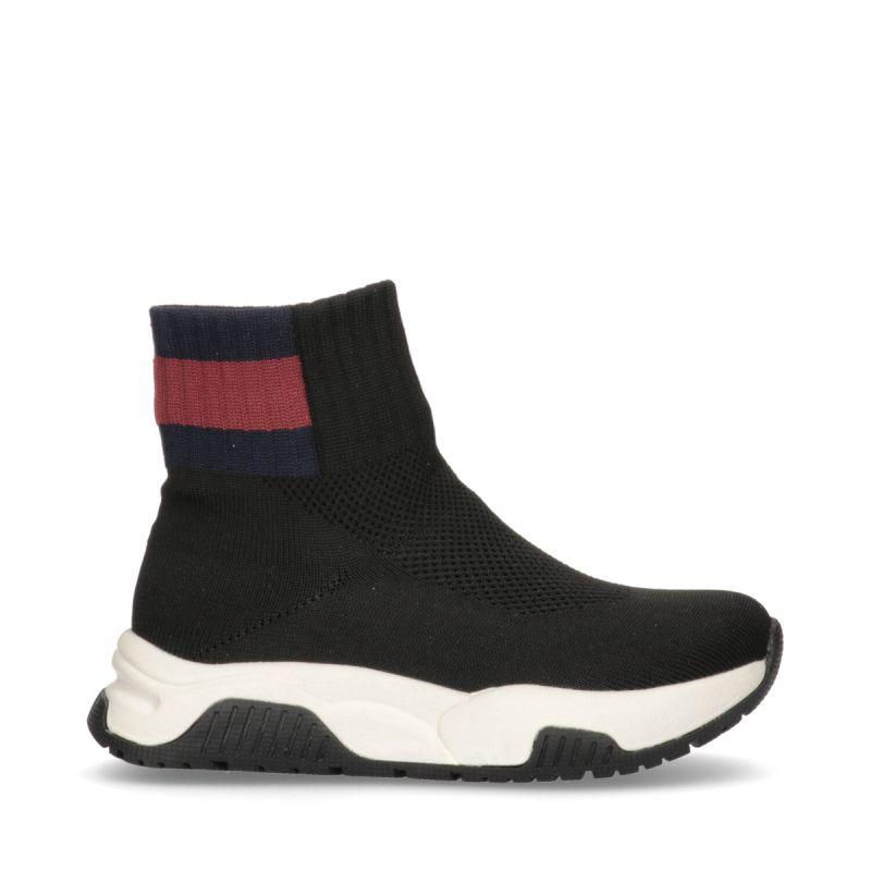 Miniatura: Tommy Hilfiger Sock Sneaker Black W shoes T3A9-33007-0702999-999