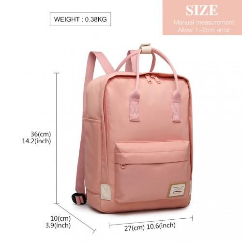Miniatura: EB2017 - Kono Large Polyester Laptop Backpack - Pink