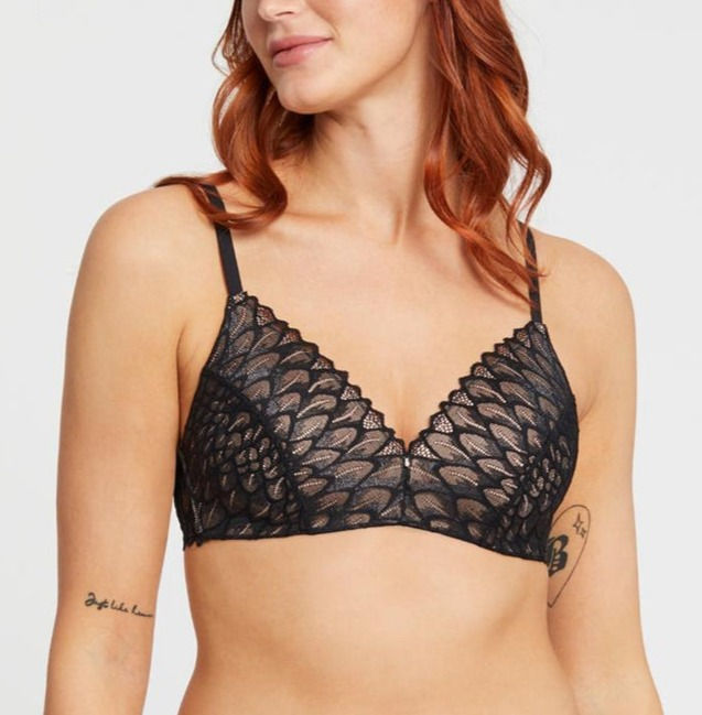 Thumbnail: Montelle - Lacy Wirefree Bra