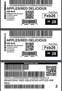 pti demo labels and hybrid pallet 26feb