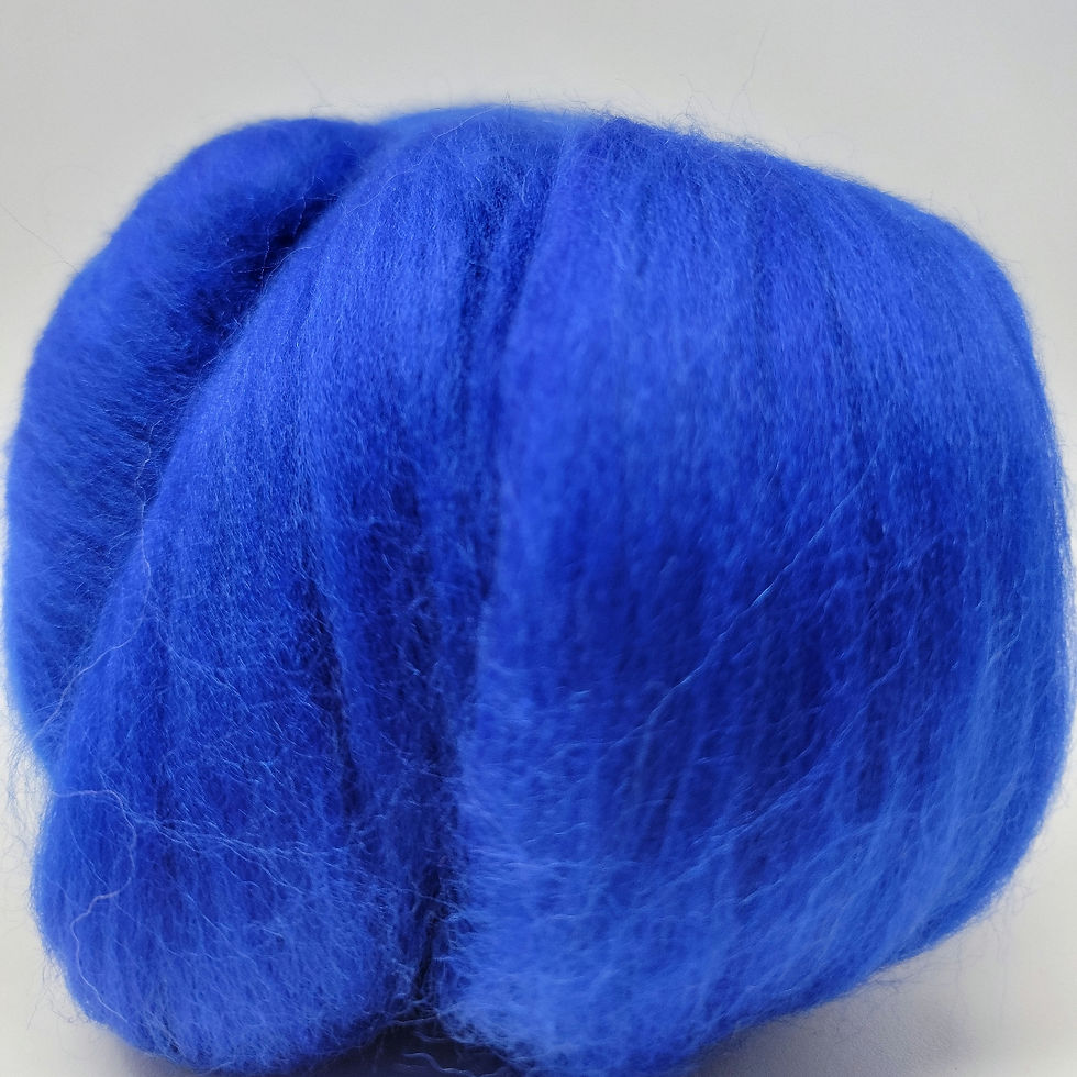 Thumbnail: Merino Sapphire Roving