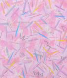 Relation22-34, 2022, Acrylic, oil pastel and cotton yarn on canvas, 53x45.5cm.JPG