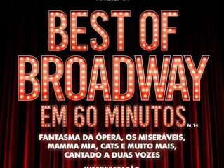 “The Best of Broadway em 60 minutos”