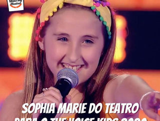 Sophia Marie do Teatro Musical para o The Voice Kids 2020