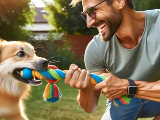 Tug of War with Your Dog: More than Just a Game