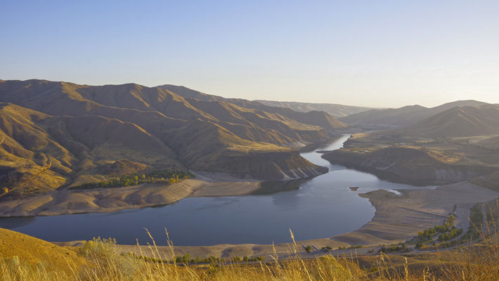 Lucky Peak, Boise Idaho, Sunset, Landscape