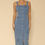 Thumbnail: Denim Dress With Bow Detailing