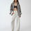 Thumbnail: Linen Cut Scimitar Pants "Weiss Love Letter"