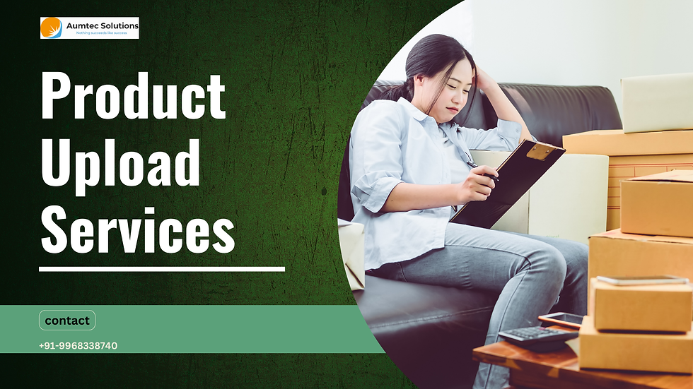 Product Upload Services