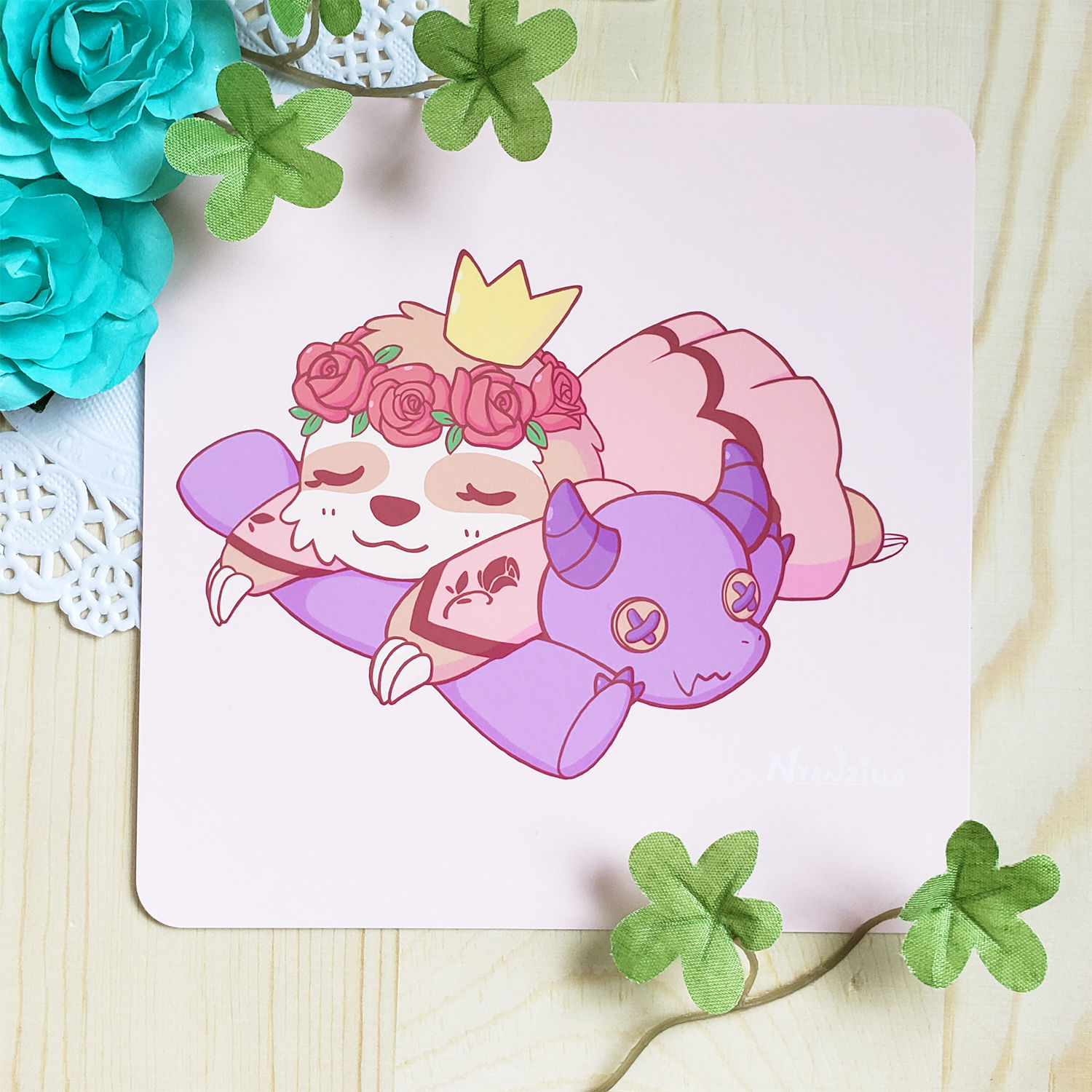 Print: Briar the Sleeping Sloth