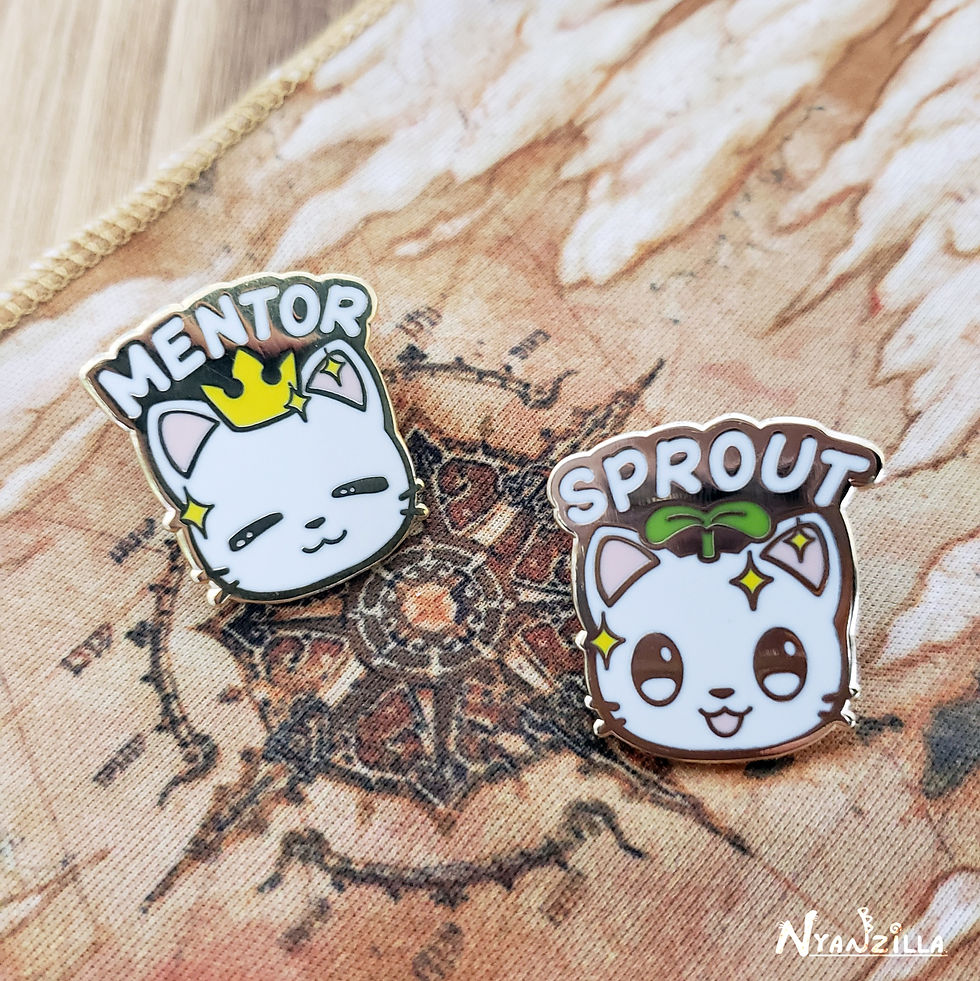 Thumbnail: Warriors of Cute: Mini Enamel Pins
