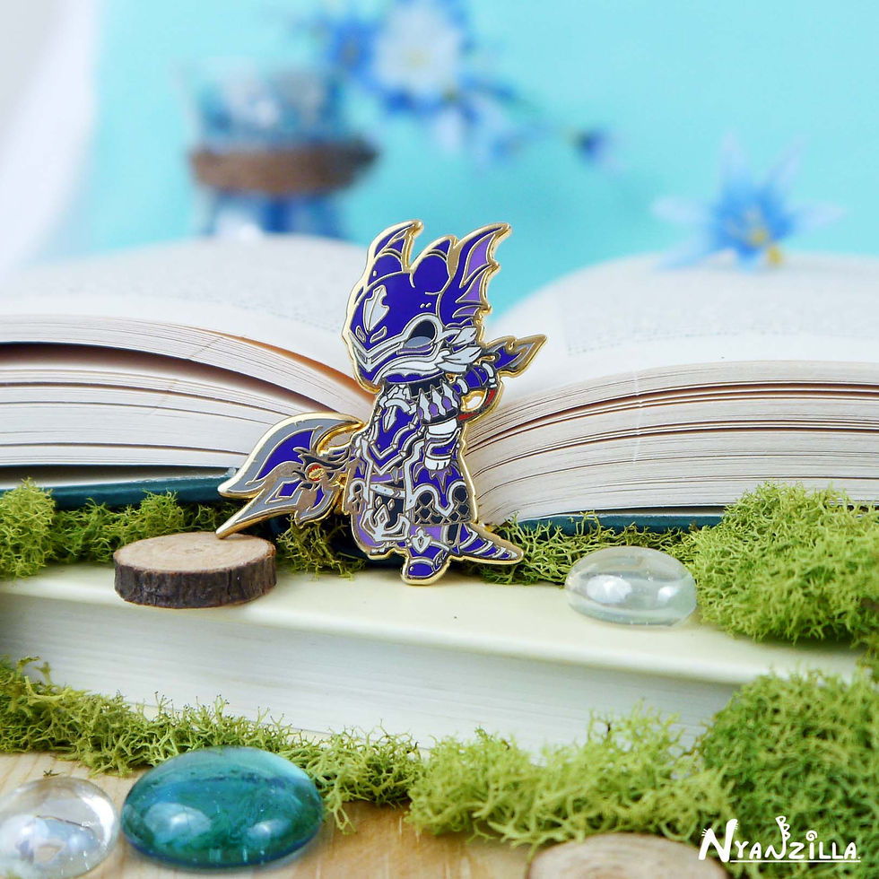 Enamel Pin: Warriors of Cute S1 -Dragoon