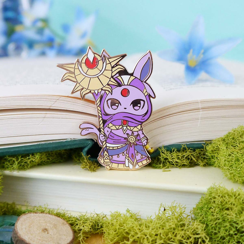 Enamel Pin: Elementalist- Mystic