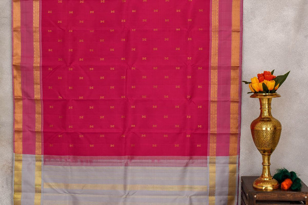 Thumbnail: Shreenivas silks Kanjivaram silk saree PSSR012355