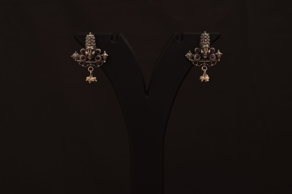 Alankrita Silver Earrings PSAL100067
