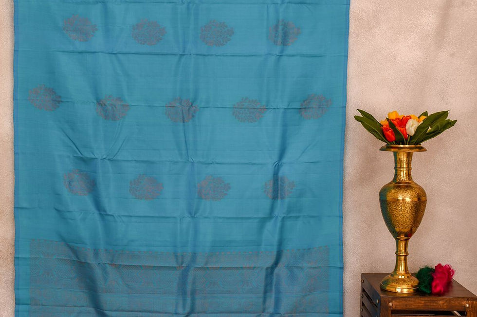 Thumbnail: A Silk Weave Soft silk saree PSAC090751