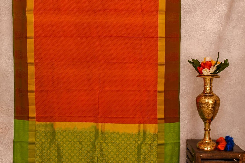 Thumbnail: A Silk Weave soft silk saree PSAC090456
