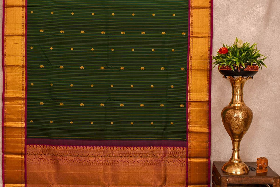 Thumbnail: Shreenivas silks Kanjivaram silk saree PSSR013333