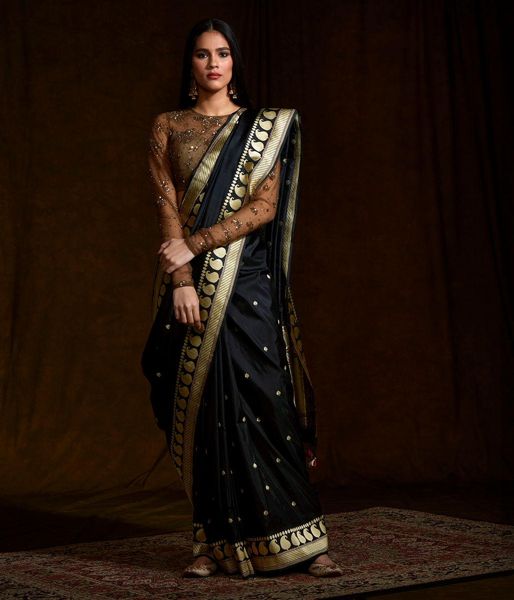 Weaverstory Katan Silk saree PSWY23SR6891