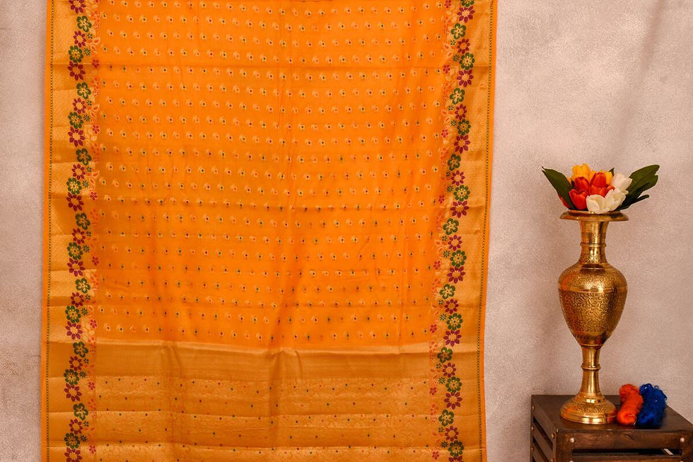 Thumbnail: Shreenivas silks Tussar silk saree PSSR012896