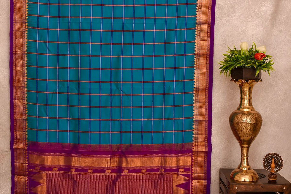 Thumbnail: A Silk Weave Soft silk saree PSAC090659