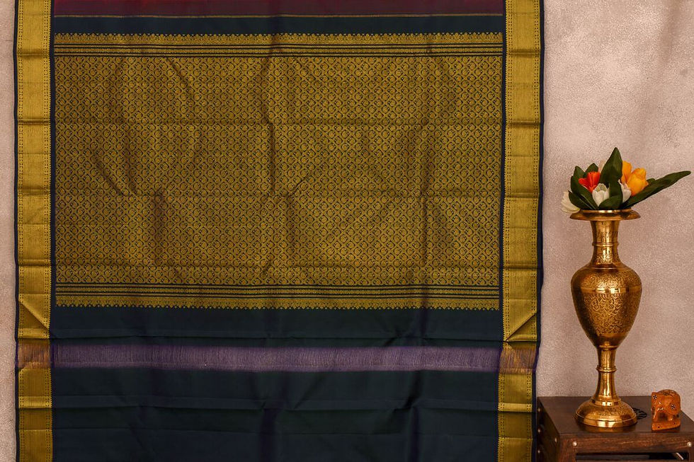 Thumbnail: Shreenivas silks Kanjivaram silk saree PSSR012724