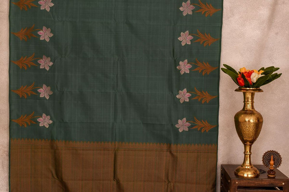 Thumbnail: Sita mahalakshmi kanjivaram silk saree PSSM05SMLSEL220619