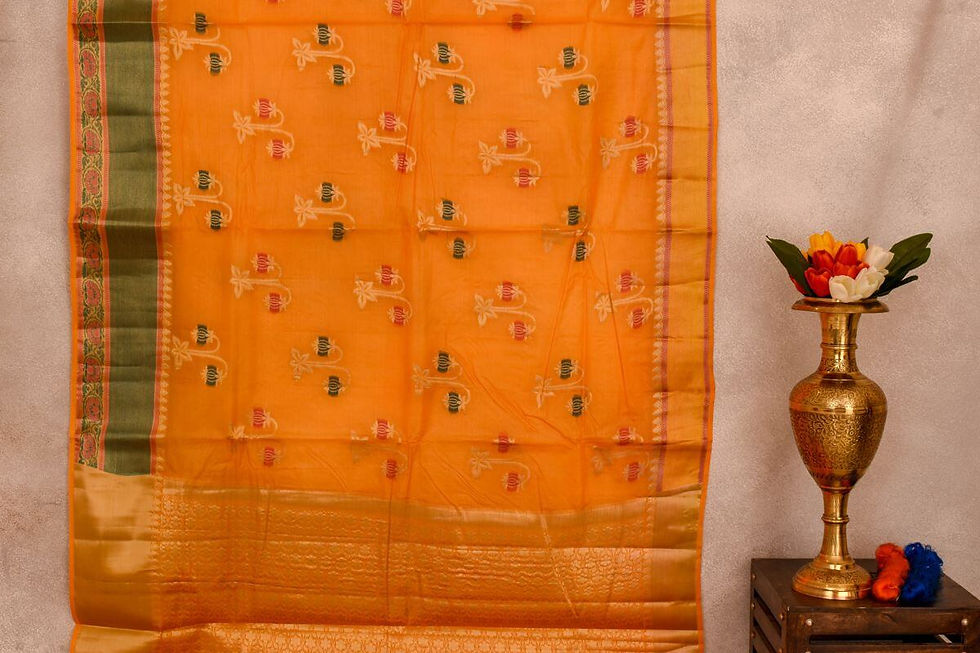Thumbnail: Shreenivas silks Tussar silk saree PSSR012892