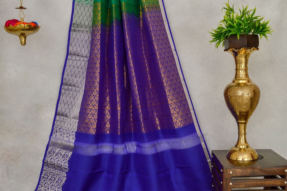 Thumbnail: A Silk Weave soft silk saree PSAC090016