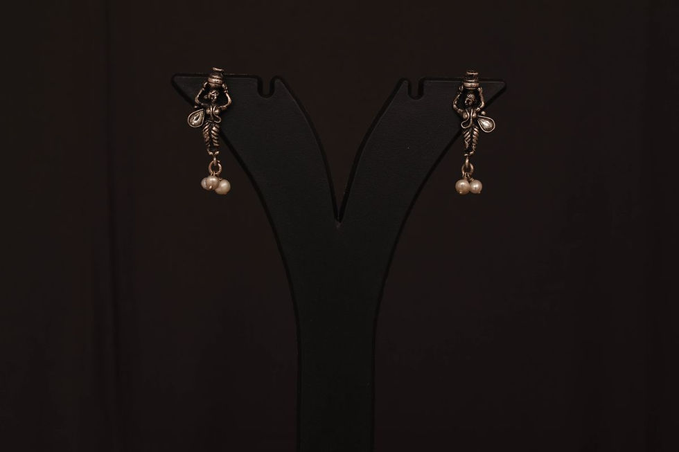 Thumbnail: Lasya Silver Necklace PSLA180178A