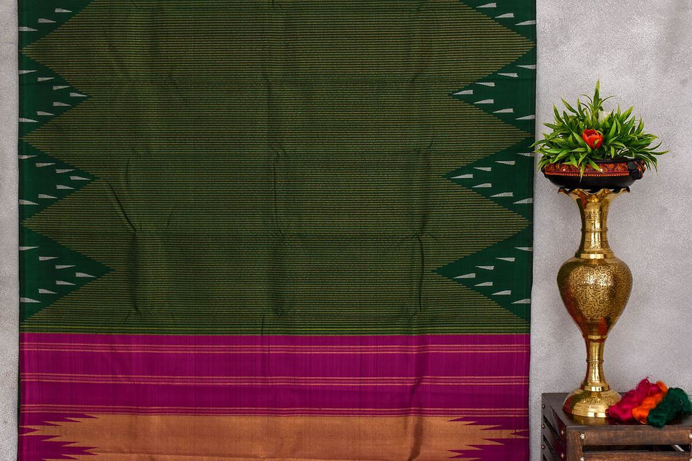 Thumbnail: Sita mahalakshmi kanjivaram silk saree PSSM05SMLMDU210702