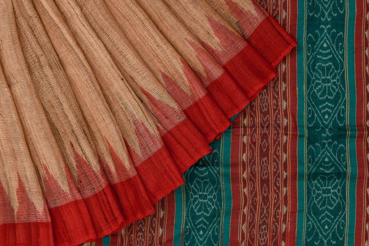 Chakor Khadi Tussar Silk saree PSCK260088