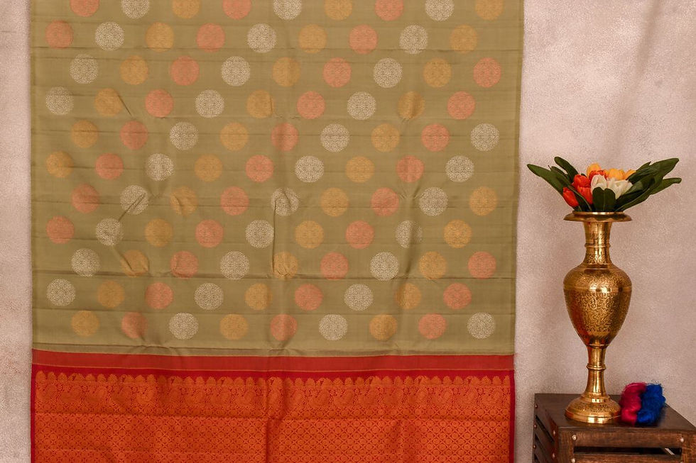 Thumbnail: Shreenivas silks Kanjivaram silk saree PSSR013373